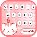 Cover Image of Descargar Dreamy Cute kitty keyboard  APK