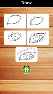 كيفية رسم العيون خطوة بخطوة 3