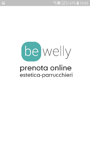 Android application BeWelly Prenota Beauty & Hair screenshort