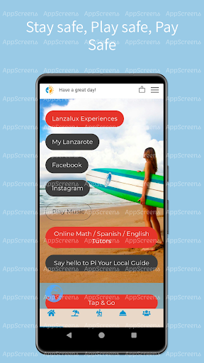 Lanzarote App Screen 3