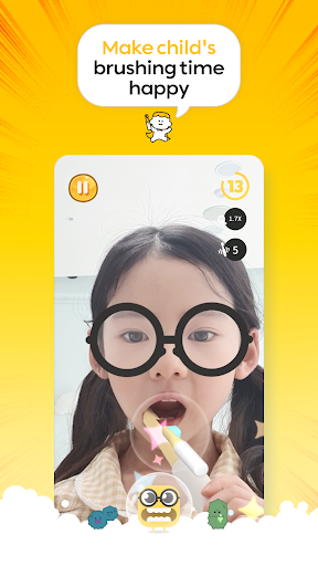 Android application Brush Monster - Toothbrushing screenshort