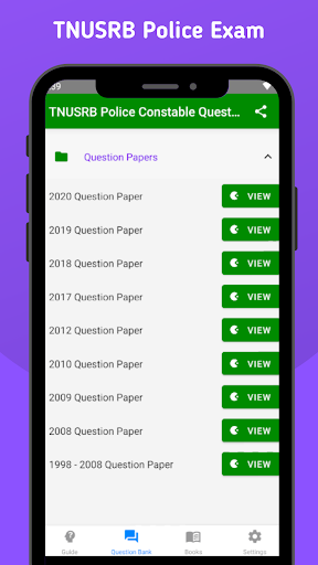 Android application TNUSRB Police Exam screenshort