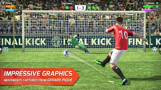 final kick best online footbal mod apk