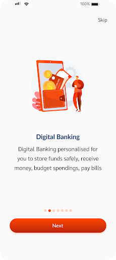 Android application Wayabank screenshort