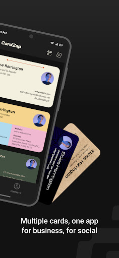 CardZap: Digital Business Card Screen 2