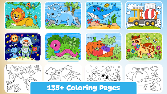 Easy Kids Coloring Book Game 2