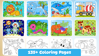 Game screenshot Easy Kids Coloring Book Game hack