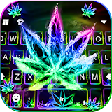 Luminous Smoke Weed Keyboard Theme icon