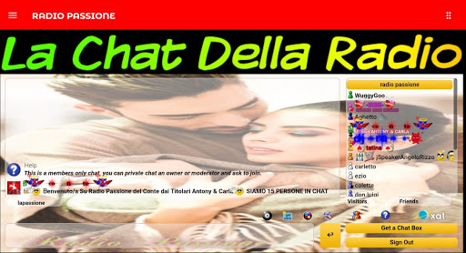 Radio Passione Screen 3