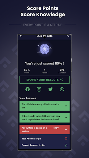 FinMeUp: Finance & Investing Screen 3