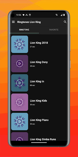 Ringtones Lion King screenshot 5