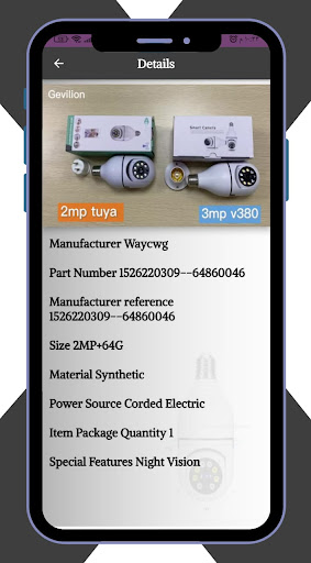 YIIOT Light Bulb Camera Guide Screen 3