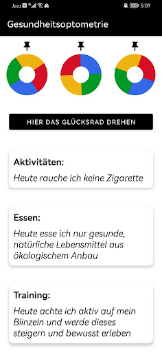 Augenfitness-Glücksrad Screen 3