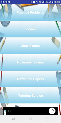 Android application Grade 12 Isizulu HL screenshort