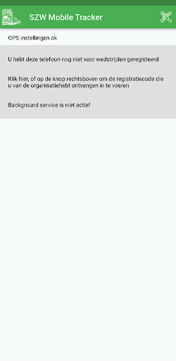 Android application SZW Mobile Tracker screenshort