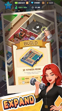 Game screenshot Idle Apartment Tycoon apk download