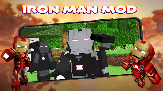 Iron Man Mod For Minecraft PE 1.3 APK + Мод (Unlimited money) за Android