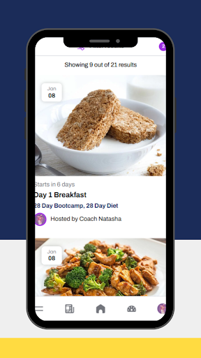 Android application 28 Day Diet Bootcamp screenshort