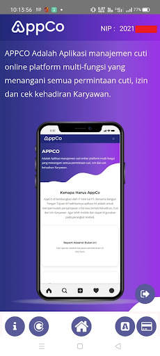 AppCO Aplikasi Cuti Online