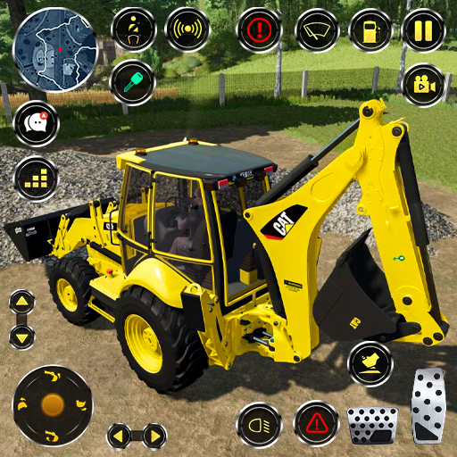 Real Construction JCB Games 3D logo