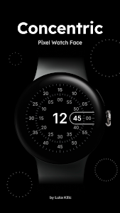 Concentric - Pixel Watch Face Unknown