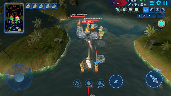 Sea War - Battle of ships 5v5 1.88.1 APK screenshots 3