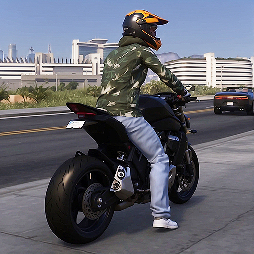 Highway Bike Riding Simulator logo