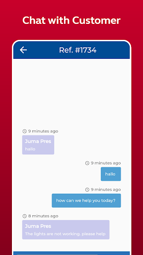 Mteja360 Staff Screen 2