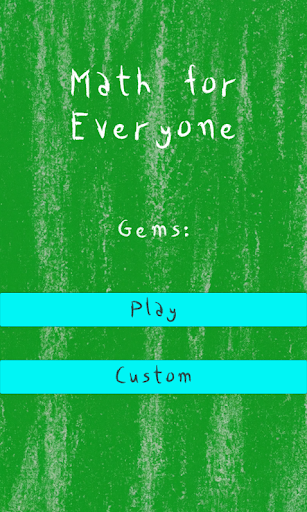 Android application Math for Everyone screenshort