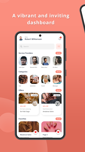 Android application ISKEDO: Appointment Booking screenshort