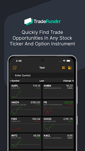 TradeFundrr Screen 2