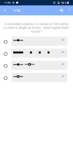 COLREGs Sound & Signals Screen 2