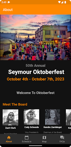 Android application Seymour Oktoberfest screenshort