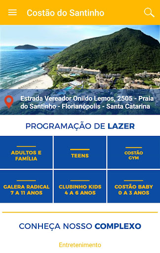 Costão do Santinho Resort, Gol Screen 2