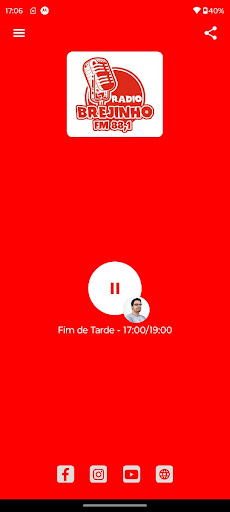Android application Rádio Brejinho FM screenshort