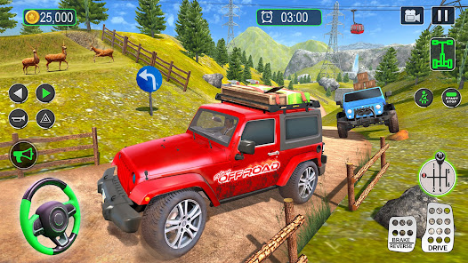 Offroad Jeep SUV Driving Games  screenshots 9
