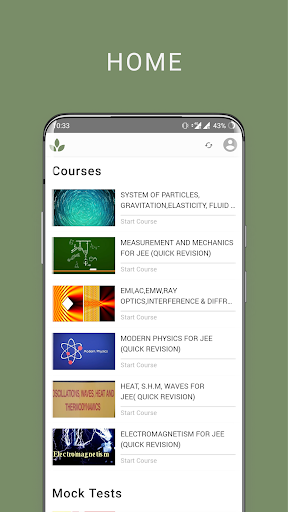 LEARN PHYSICS Screen 2