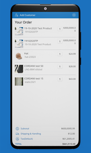 HieCOR Customer Facing POS Screen 3