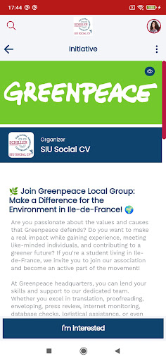 SIU Social CV Screen 2