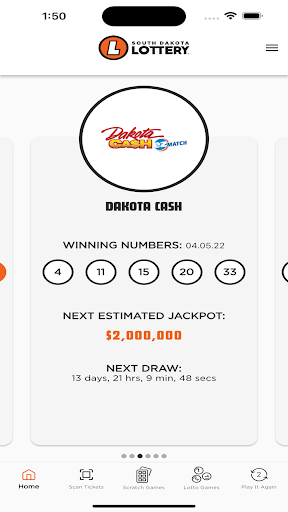 South Dakota Lottery Screen 3