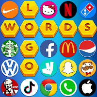 Logo Words - соединяйте буквы и угадайте бренд