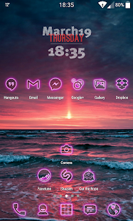 Neon-PinkPD Icon Pack