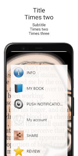 Android application DEVILS FOOT- Play & Read screenshort