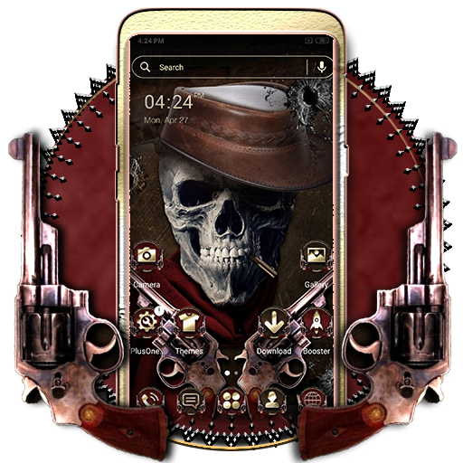 Cowboy Skull Launcher Theme logo