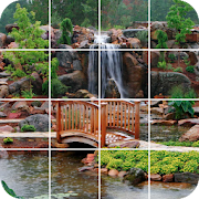 Tile Puzzle: beautiful gardens and parks