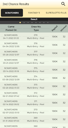 lucki.me (CA Lottery) Screen 3