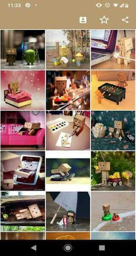 Android application Galeria de Imagenes de Danbo screenshort