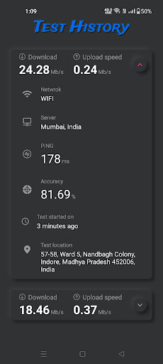 Speed Test  Network Test