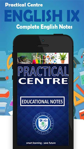 Android application PC Notes English IX screenshort
