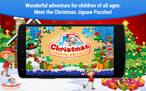 Captura de Pantalla 13 Christmas games: Kids Puzzles android